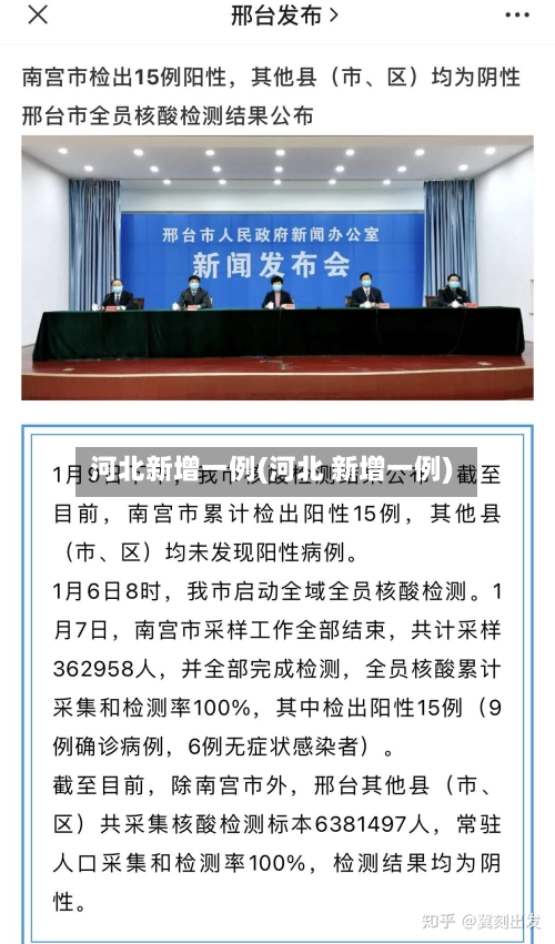 河北新增一例(河北 新增一例)