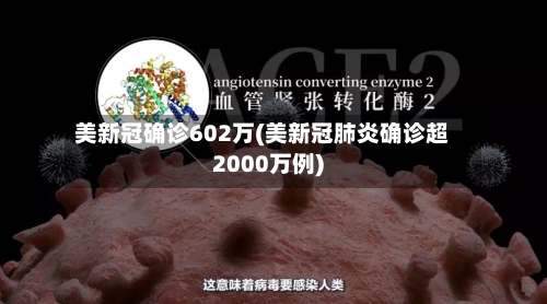 美新冠确诊602万(美新冠肺炎确诊超2000万例)